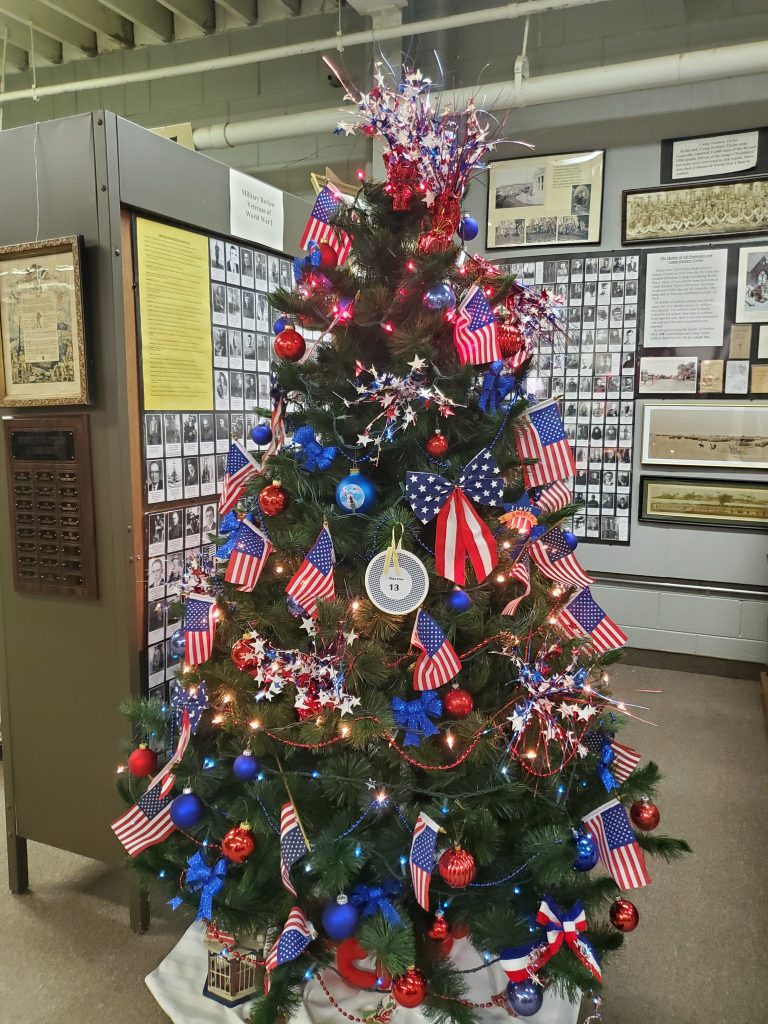 The Winners of the Best Decorated Trees at the Dubois County Museum