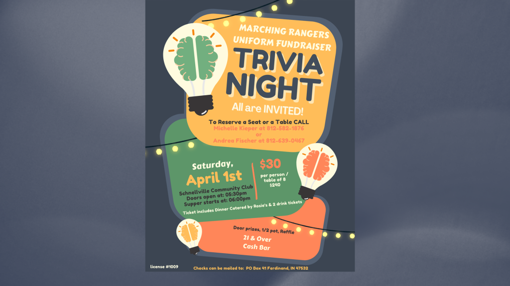 Forest Park Marching Rangers Trivia Night 18 WJTS