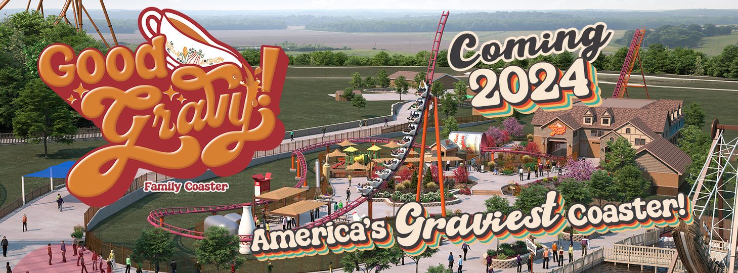 Gravy-themed roller coaster coming to Holiday World