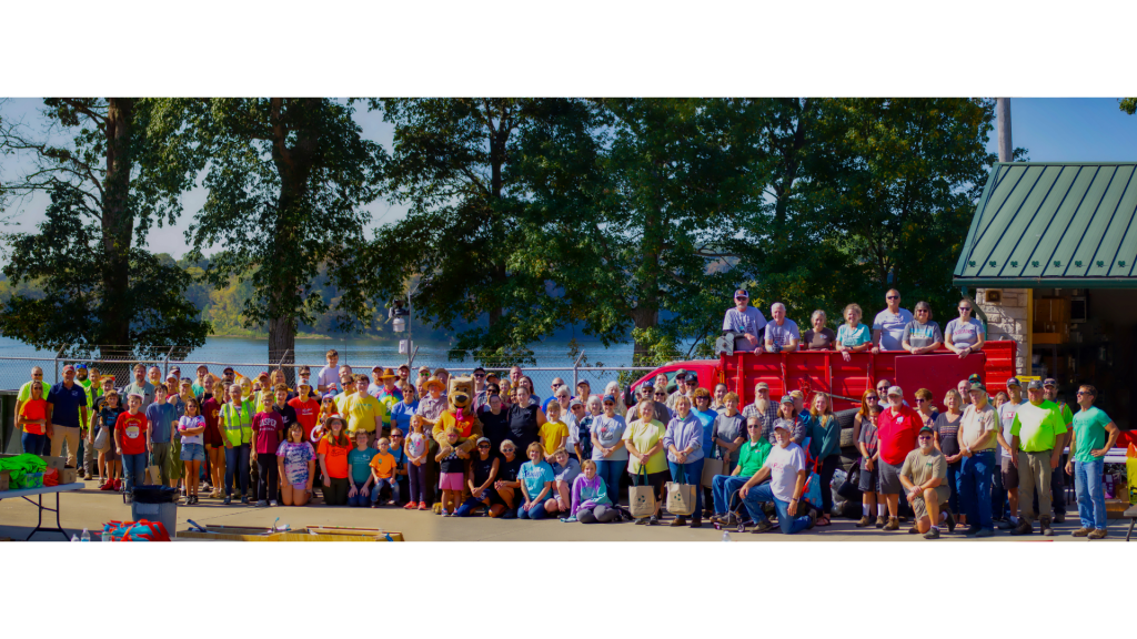 1,860 lbs of Trash Collected for the Patoka Lake Watershed Steering