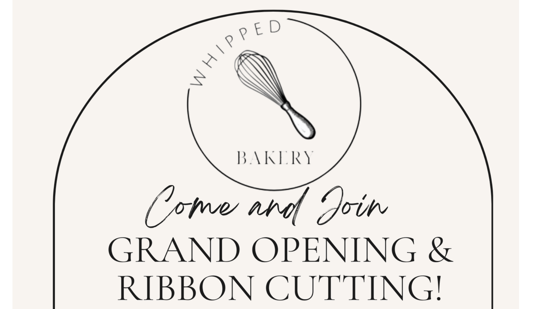 Ferdinand Business "Whipped Bakery" Holding Ribbon Cutting 18 WJTS